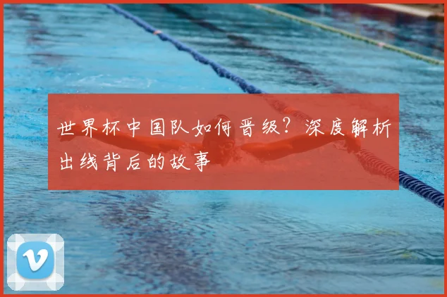 世界杯中国队如何晋级？深度解析出线背后的故事