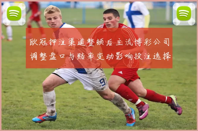 欧冠押注渠道整顿后主流博彩公司调整盘口与赔率变动影响投注选择